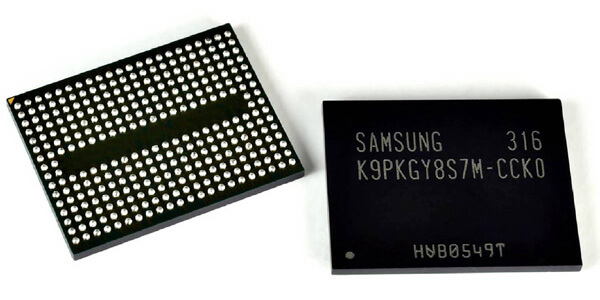 Samsung NAND hukommelseschip